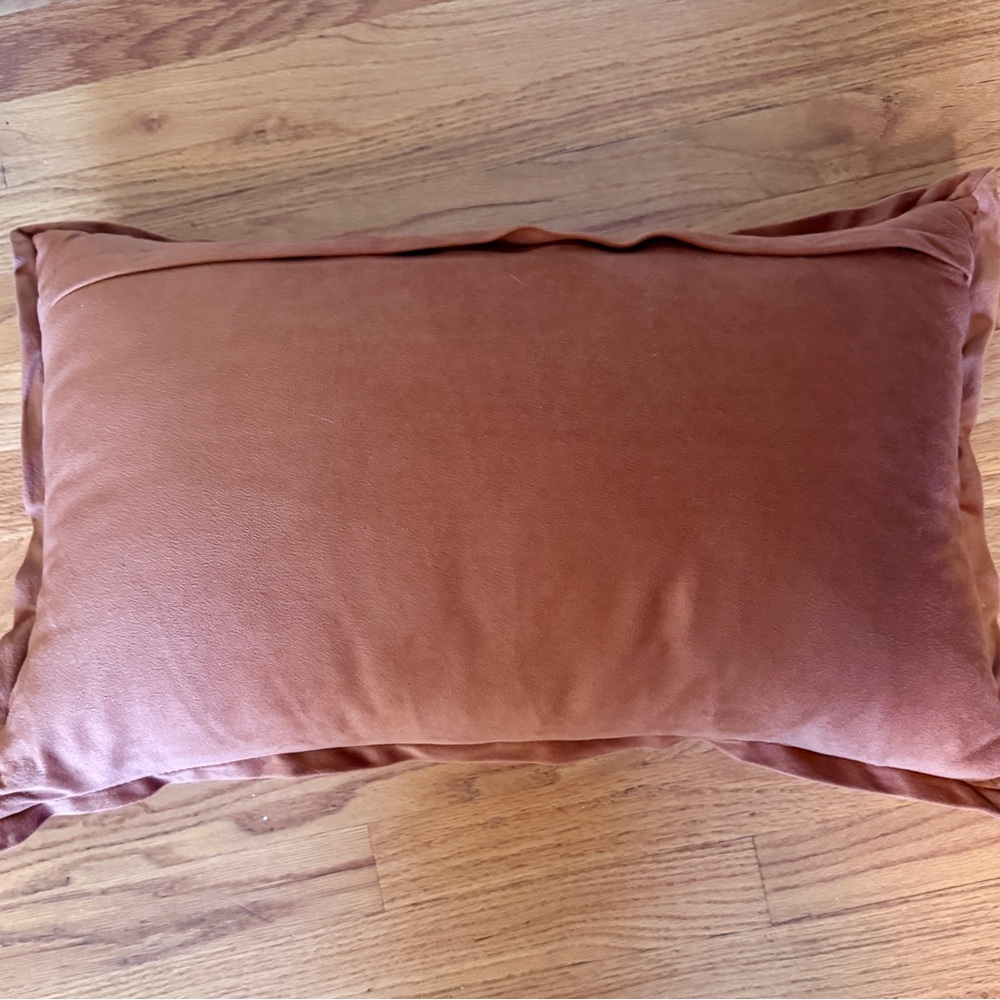 Martha Stewart Embroidered Harvest Scene Pillow, Pheasant Pillow - Picture 4 of 16